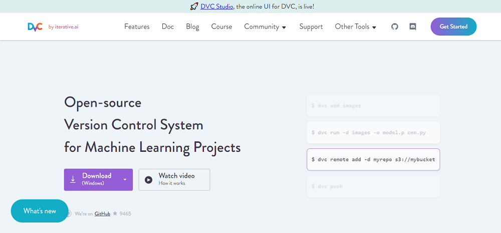 DVC MLOps Tool