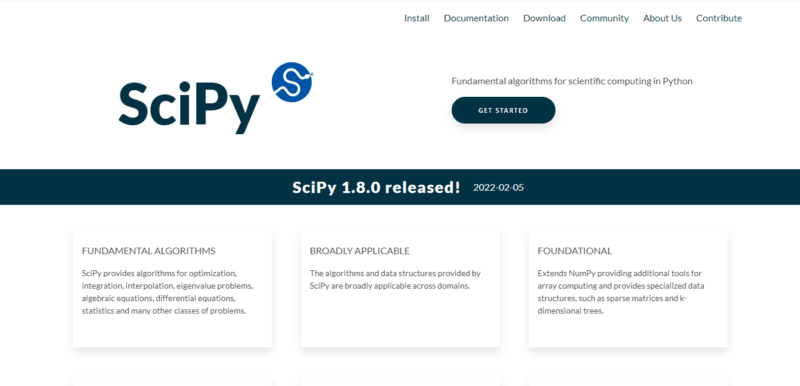 SciPy Data Science-tool