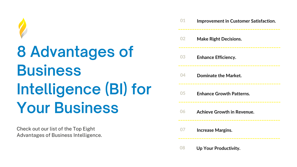 8 Advantages of Business Intelligence (BI) for Your Business